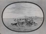 George Catlin, Wild Horses at Play